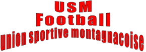              USM             Football union sportive montagnacoise